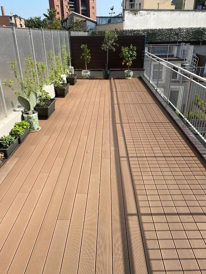 Apartment Ferienwohnung Bilocale Terrazza Nolo Mailand Italien